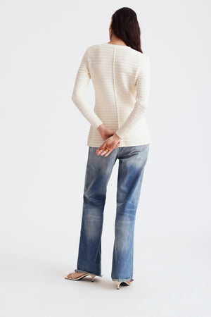 Constance Crew Neck Jacket - Toccin