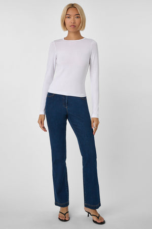 Cynthia Cigarette Jean Mid Wash - Toccin