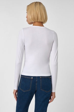 Jenna Long Sleeve Top Optic - Toccin