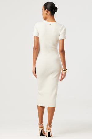 Agnes Tie Front Dress - Toccin