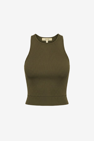 AVERY HIGH SHINE RACER TANK