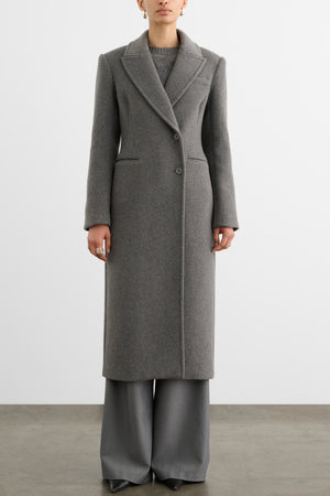 BOSTON SCULPTED DOUBLE BREASTED COAT