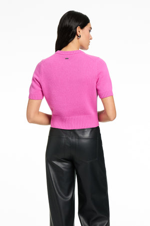 ELISE SHORT SLEEVE SWEATER - Toccin