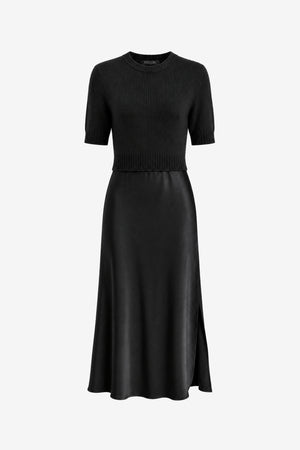 FLEUR COMBO MIDI DRESS