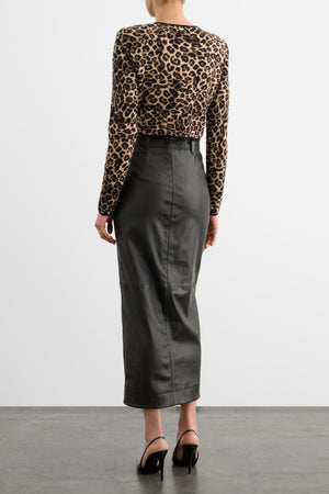 INDIRA CROPPED CARDIGAN