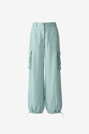 JAMES MID RISE WIDE LEG CARGO PANT - Toccin