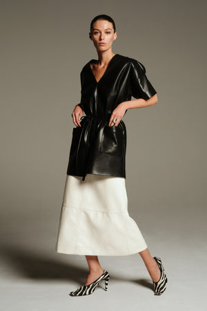 JENNIFER DROP SHOULDER MINI DRESS - Toccin
