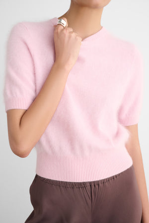 JESSE SHORT SLEEVE SWEATER - Toccin