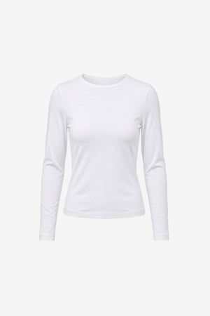 JENNA COTTON LONG SLEEVE T-SHIRT - Toccin