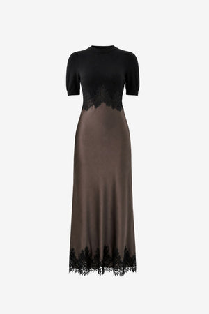 KAYA COMBO MIDI DRESS