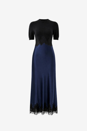 KAYA COMBO MIDI DRESS