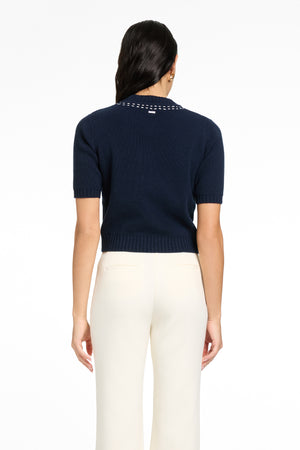 KELLY SHORT SLEEVE POCKET TEE - Toccin