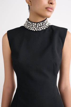 MILAN MOCK NECK GOWN - Toccin