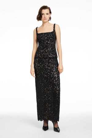 MARIELLE HIGH WAISTED MAXI SKIRT - Toccin