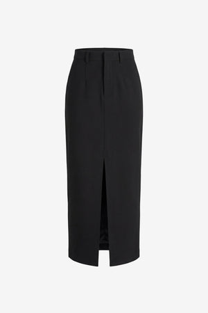 MEG MIDI SKIRT WITH SLIT - Toccin