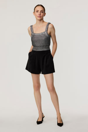 Savannah High-Waist Shorts - Toccin