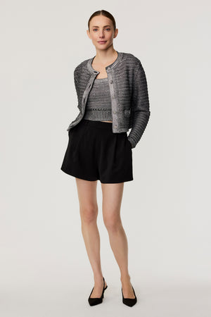 Savannah High-Waist Shorts - Toccin