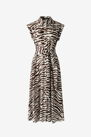 SERENA ROLLED SLEEVE SHIRT DRESS