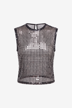 SIMONE CREW NECK SHELL - Toccin