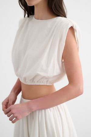 SIRELLE STRONG SHOULDER TOP - Toccin