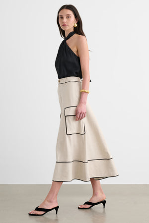 SHILOH HIGH WAIST CARGO SKIRT