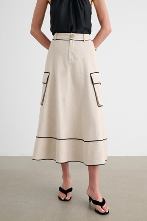 SHILOH HIGH WAIST CARGO SKIRT