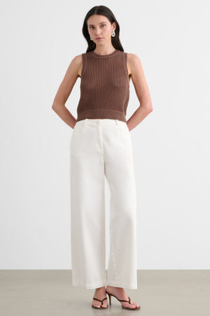 IZZY SLEEVELESS TANK - Toccin