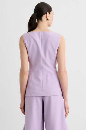 TIBBIE THREE-BUTTON VEST - Toccin