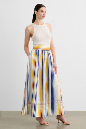 GWYNETH MIDI SKIRT - Toccin