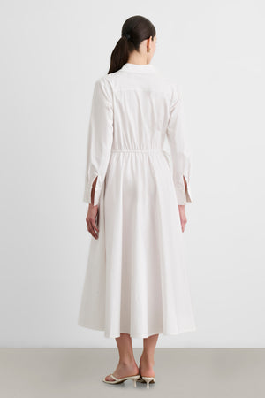 ANIKA LONG SLEEVE SHIRT DRESS - Toccin