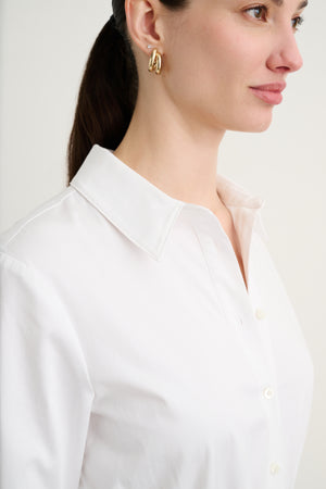 ANIKA LONG SLEEVE SHIRT DRESS - Toccin