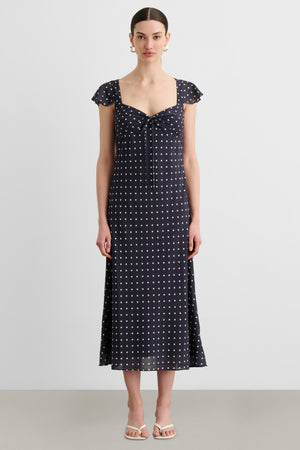 MARCELLA BIAS CUT SLIP DRESS - Toccin