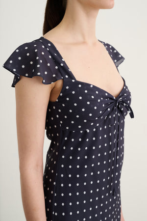 MARCELLA BIAS CUT SLIP DRESS - Toccin