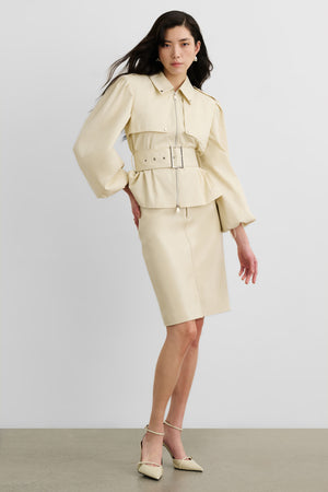 NOELLE KNEE LENGTH PENCIL SKIRT - POS - Toccin