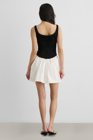 Felicie Drop Waist Corset Mini Dress | Toccin
