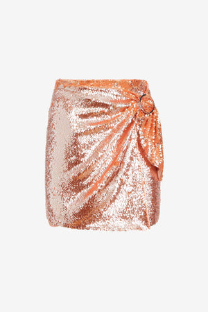 DAWSON SARONG MINI SKIRT - Toccin