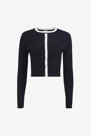 ZOE CLASSIC CROPPED CARDIGAN