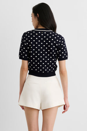 BIRDIE SHORT SLEEVE SWEATER