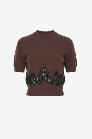 VIKA SHORT SLEEVE SWEATER