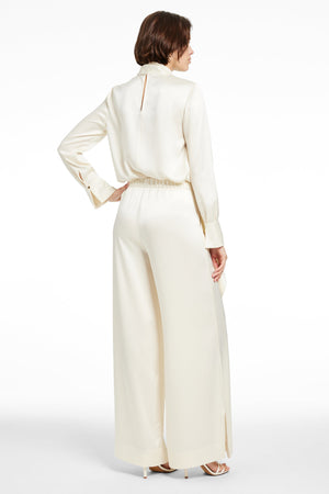 VERONICA LONG SLEEVE PUSSY-BOW BLOUSE - Toccin