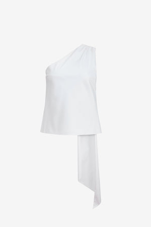 VIK ONE SHOULDER CASCADE TOP - POS - Toccin