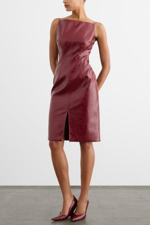 ZIVANA BATEAU KNEE LENGTH DRESS