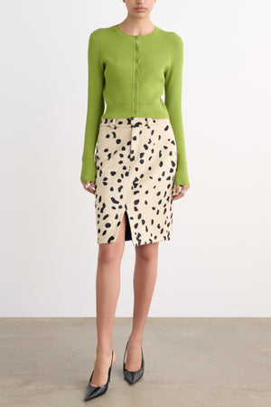 ZOE CLASSIC CROPPED CARDIGAN - Toccin
