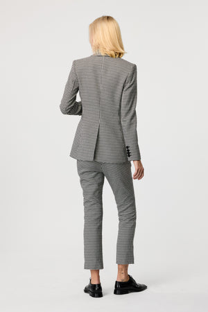 Magnolia Houndstooth Double Breasted Blazer - Toccin