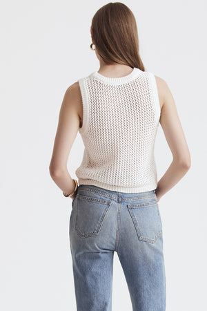 Estelle Crochet Tank Top - Toccin