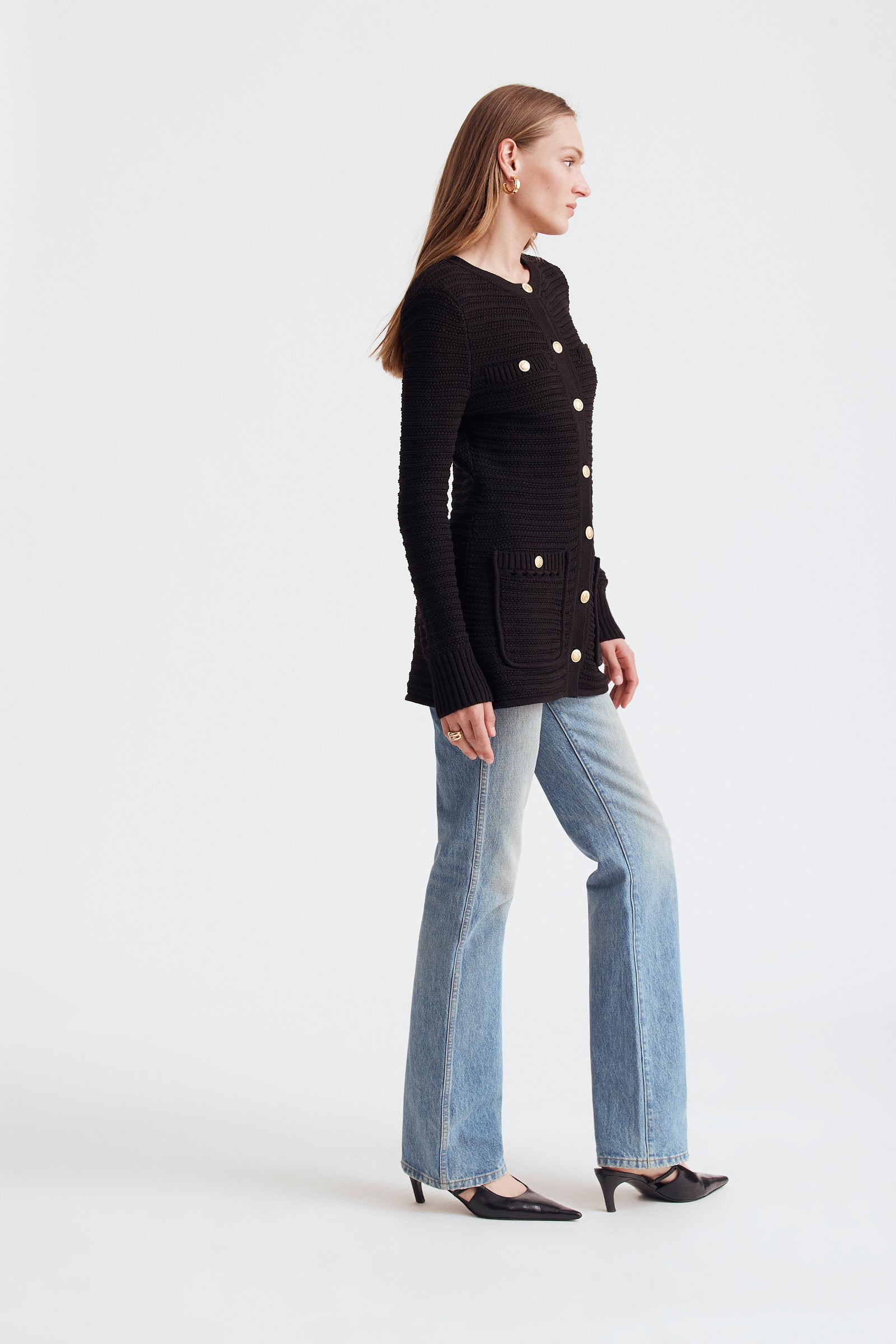 Constance Crew Neck Jacket - Toccin