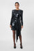 Carlotta Sash Sequin Mini Dress