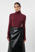 Valeria Turtle Neck Top - Toccin