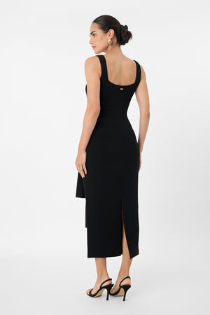 Elia Tie Front Knit Dress