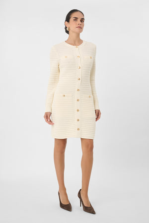 Darla Textured Knit Mini Dress